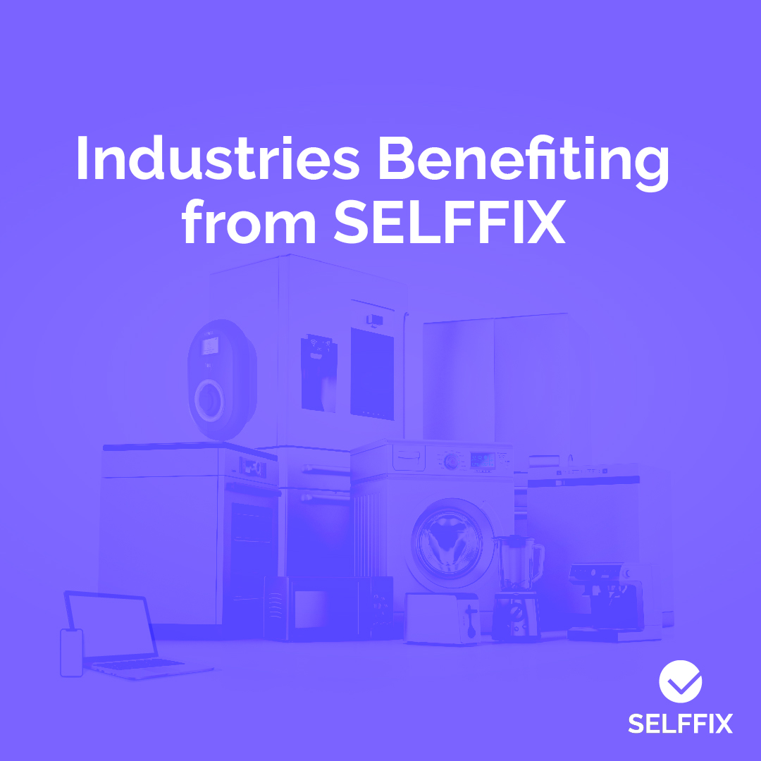 selffixco's tweet photo. Many industries can benefit from Selffix including Home Appliances, Consumer Electronics, Electrical Vehicle Charger Station, Insurance and Communication Industries.
#selffix #smartsolutions #RemoteServicePlatform #AI #AR https://t.co/TPDnYOoPuM