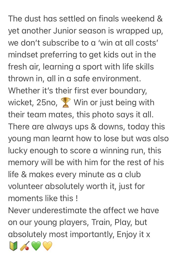 BlackleyCC1's tweet photo. 🏏 What we are all about… 🏏
Please have a quick read as to what our club is all about and why we all volunteer… feel free to like &amp; retweet if you’ve a similar ethos….
🔰🏏💚🟡
@Halifaxjuniorc1 @HalifaxCL @cricketyorks @wywomengirls @HuddCricket @bclcricket https://t.co/T624DtsNLW