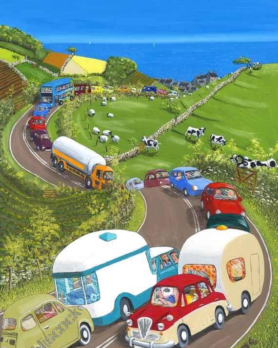 TraiWhiteside's tweet photo. Enjoying the open road. As one set of holidayers take to the roads homeward, another set takes to the roads arriving for a lovely break...#BankHolidayWeekend #trafficjams #tailbacks #Holiday #caravans #gettingawayfromitall #happiness #TimeOut https://t.co/IRIpjwNjW3