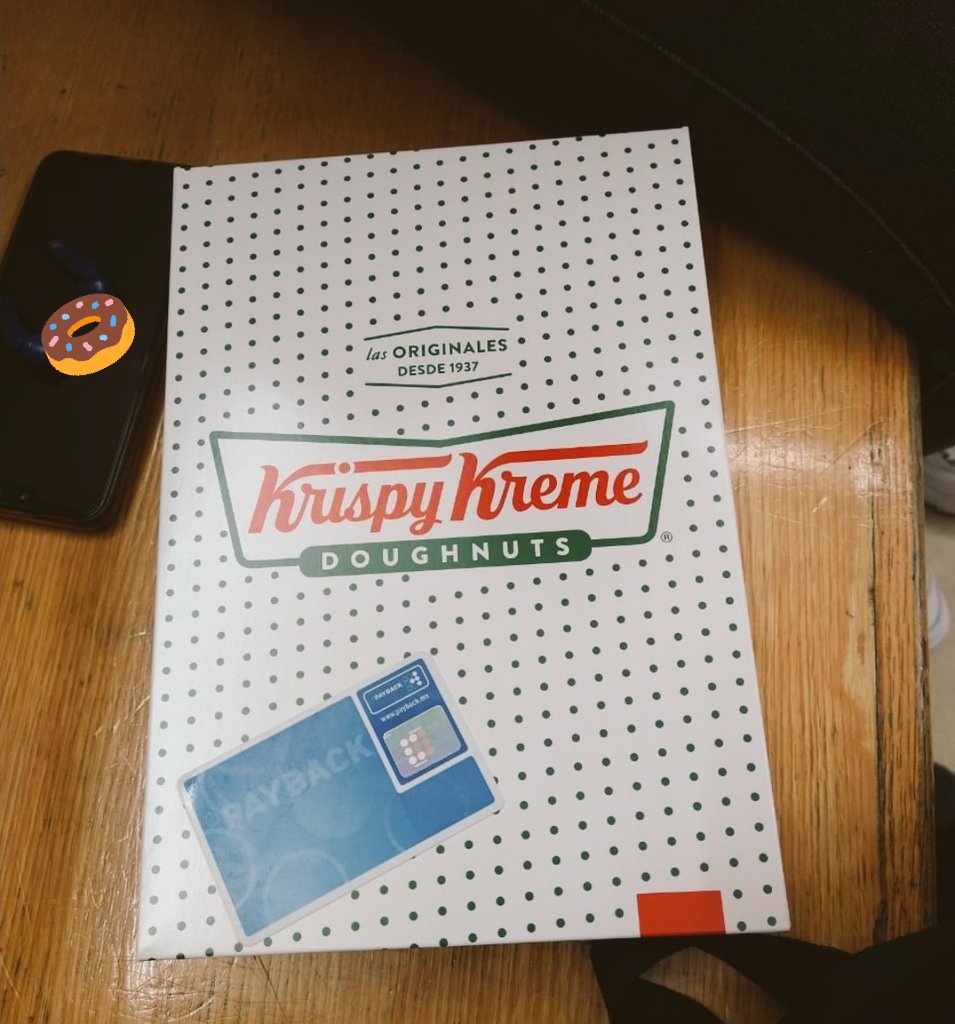 ChasseB's tweet photo. @PAYBACKmx #KrispyKreme https://t.co/KtNZbZRJxK