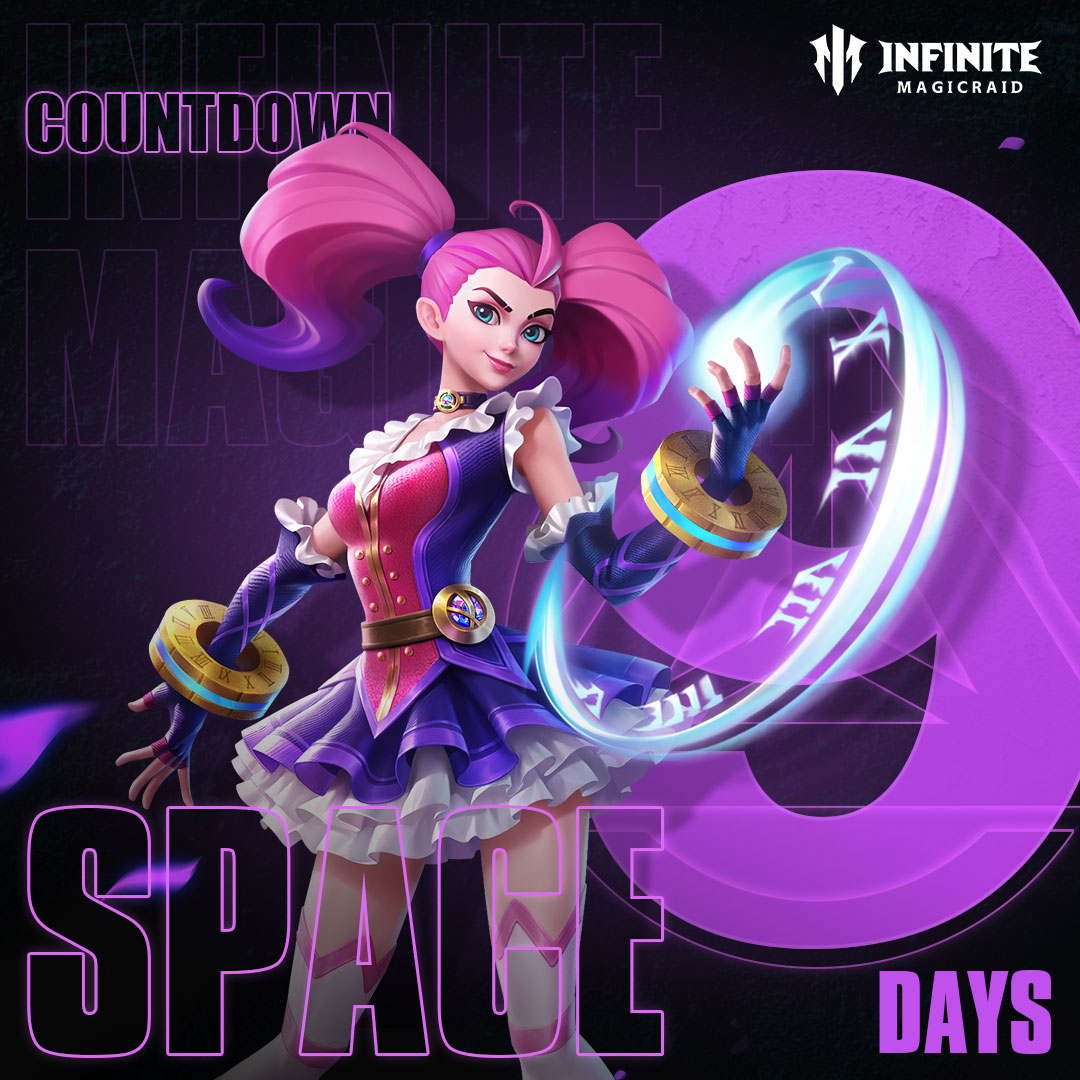 INF_Magicraid's tweet image. 9 DAYS until the #InfiniteMagicraid official launch! ⏳
See you on September 7th!
#infinitemagicraid #sept7
