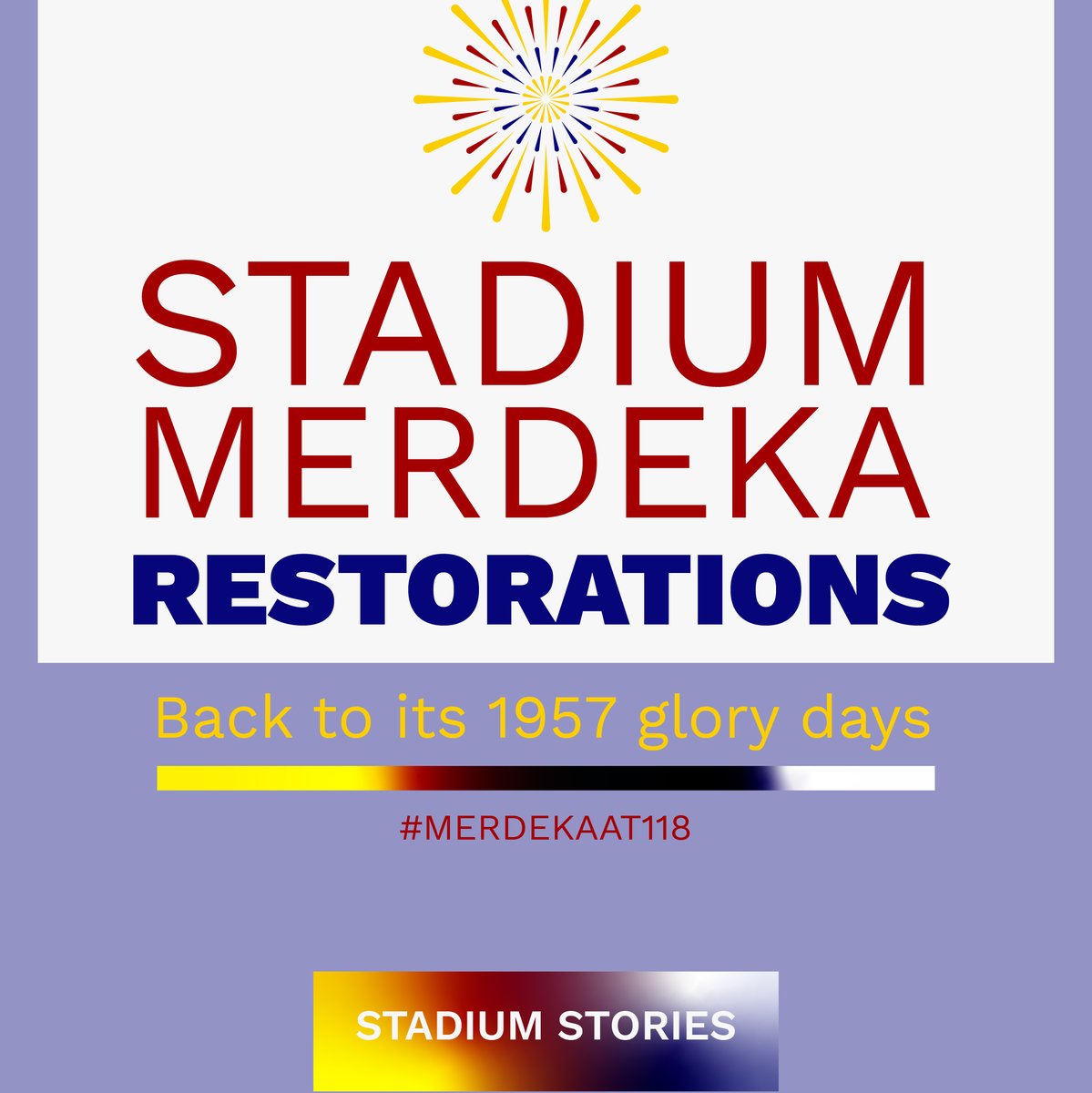 merdeka_118's tweet photo. PNB took over the heritage site of Stadium Merdeka in the year 2000. The restoration works began in 2005 and ended in 2008 where we restored the stadium back to its original architecture and form just like in 1957. Here are just a few of the many updates to Stadium Merdeka. https://t.co/R4AGX2yk8O