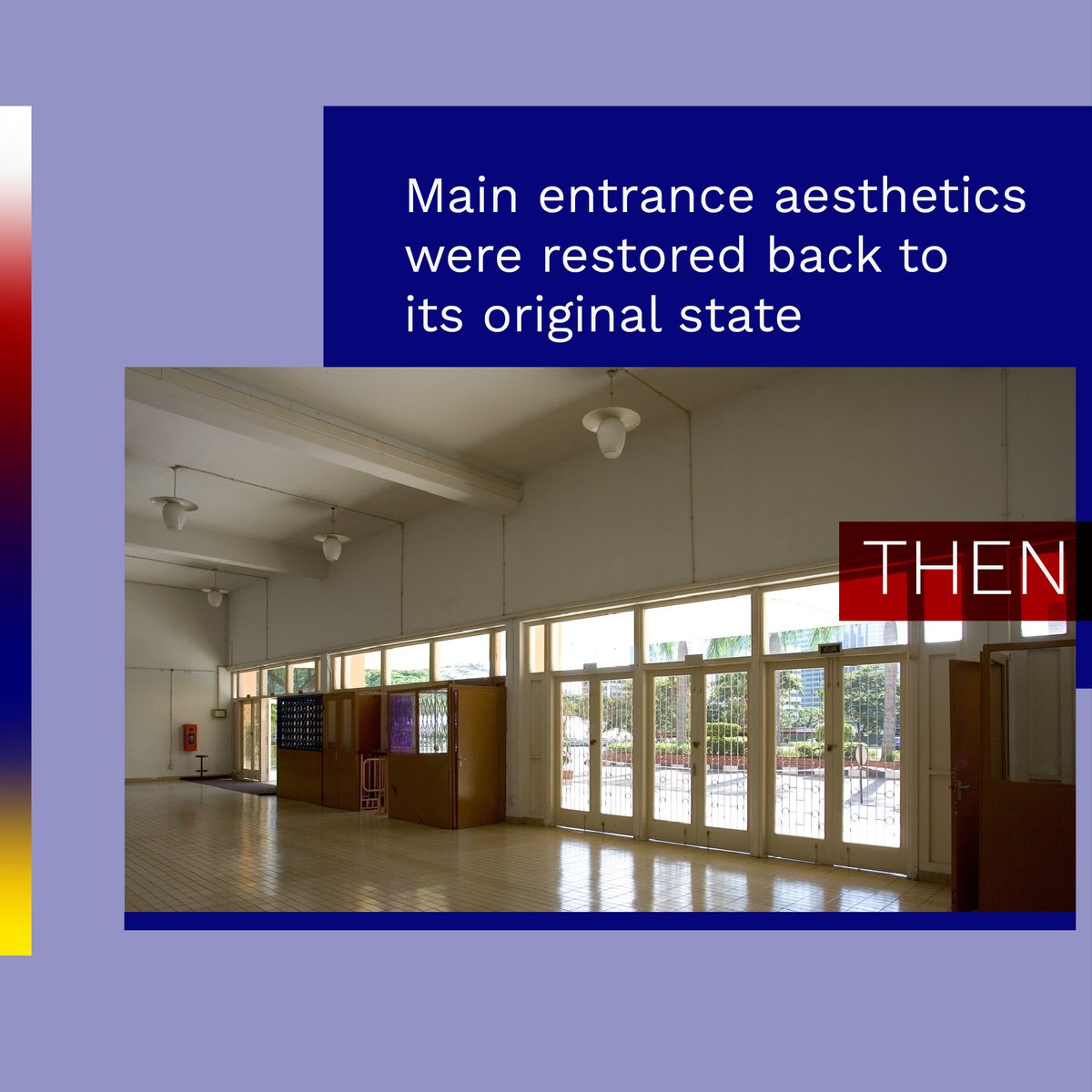 merdeka_118's tweet photo. PNB took over the heritage site of Stadium Merdeka in the year 2000. The restoration works began in 2005 and ended in 2008 where we restored the stadium back to its original architecture and form just like in 1957. Here are just a few of the many updates to Stadium Merdeka. https://t.co/R4AGX2yk8O
