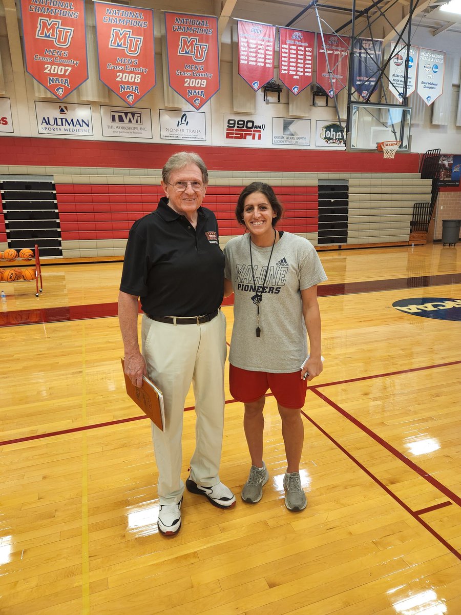 Spent an action packed,  lace up your shoes, and let's go day with the energetic and enthusiastic Head Coach Selana Reale of Malone College.
Thank you Coach for an exhilarating afternoon. The girls loved it.