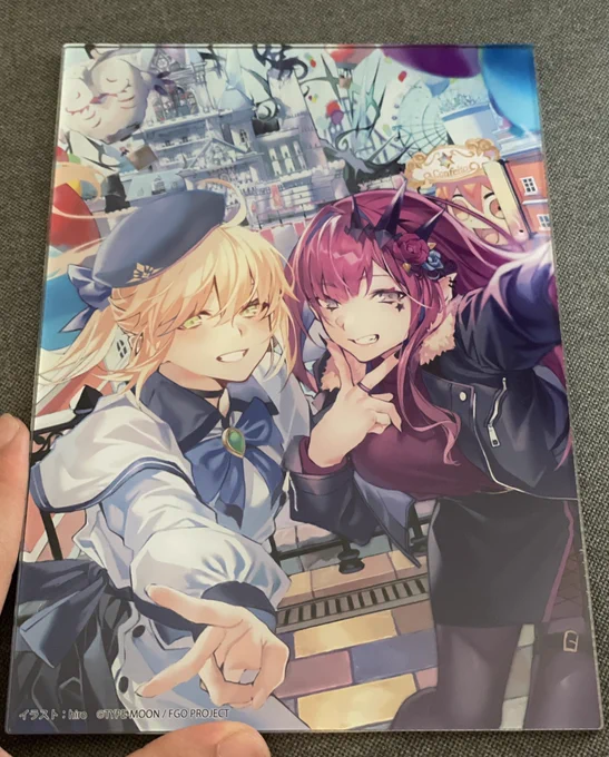 アクリルスタンドのサンプル届きました!とても綺麗に印刷されていて嬉しいです注文〆が31日までなので気になった方は是非  