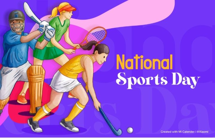 Arpit_Pandit__'s tweet photo. #NationalSportsDay2022 https://t.co/PuTcU65N79