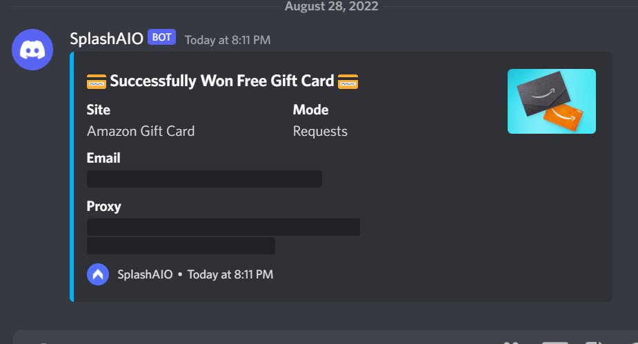 Splash AIO tweet media