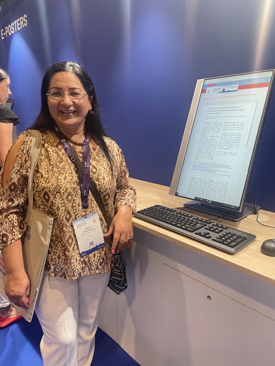 schakrabo's tweet photo. Poster Presentation at WFOT 2022 !! ⁦@thewfot⁩ ⁦@msu_ot⁩ https://t.co/oJMnUvojjs