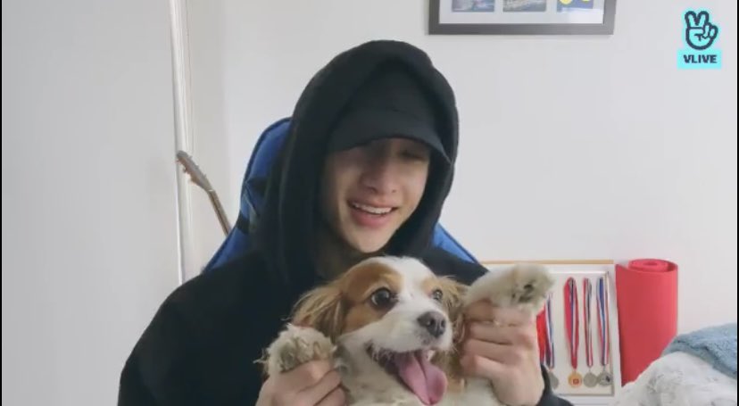 bchanhourly's tweet photo. chan doing channies room on his actual room in australia makes me so so happy, i’ve been crying non stop since i saw him on tiktok live earlier 🥹 https://t.co/2x4MT3Y0pR
