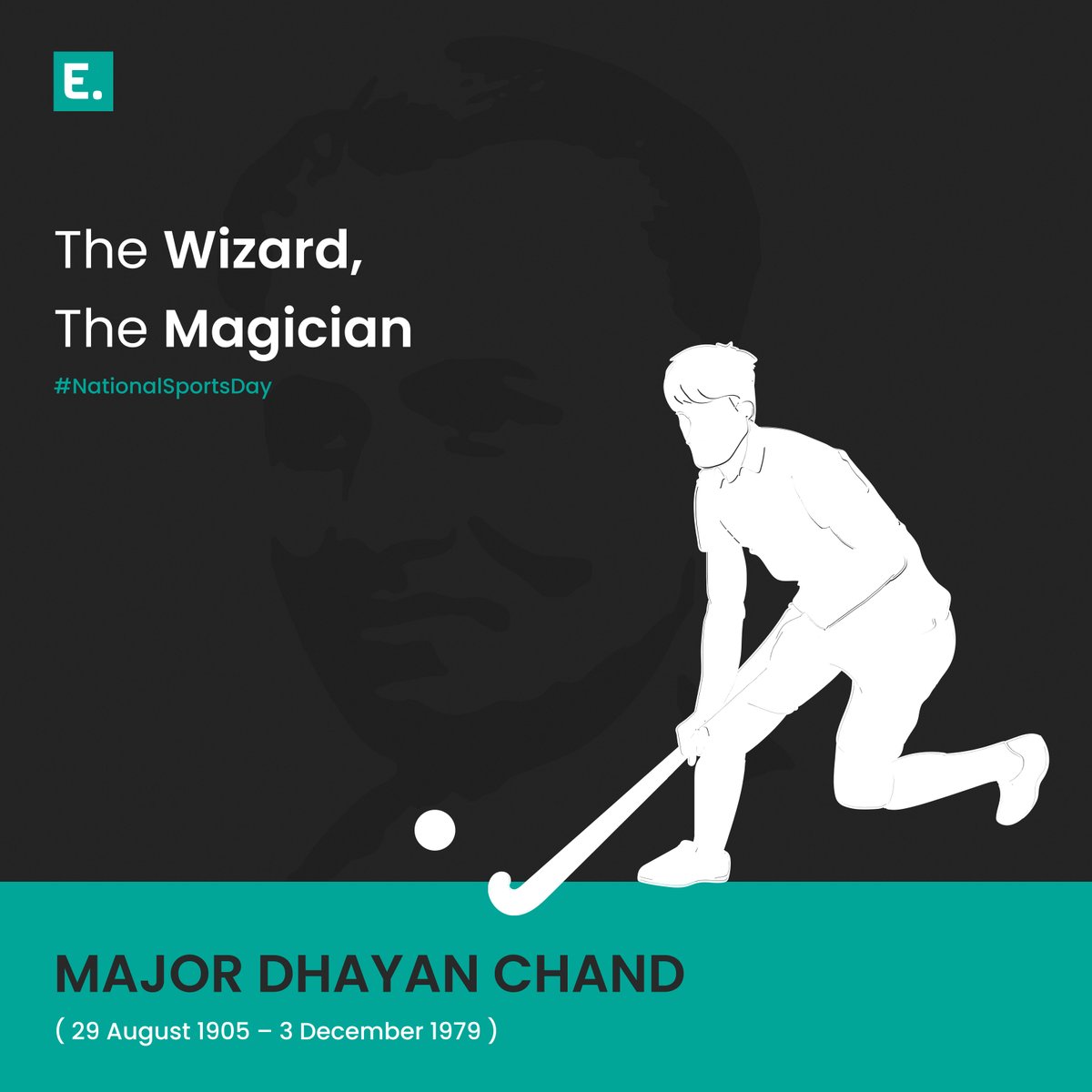 edgistify's tweet image. One man practicing sportsmanship is better than fifty others just preaching it. Happy national Sports day

#edgistify #hyperlocal #darkstores #nationalsportsday #celebration #sports #athelete #winner #hockey #sportsday