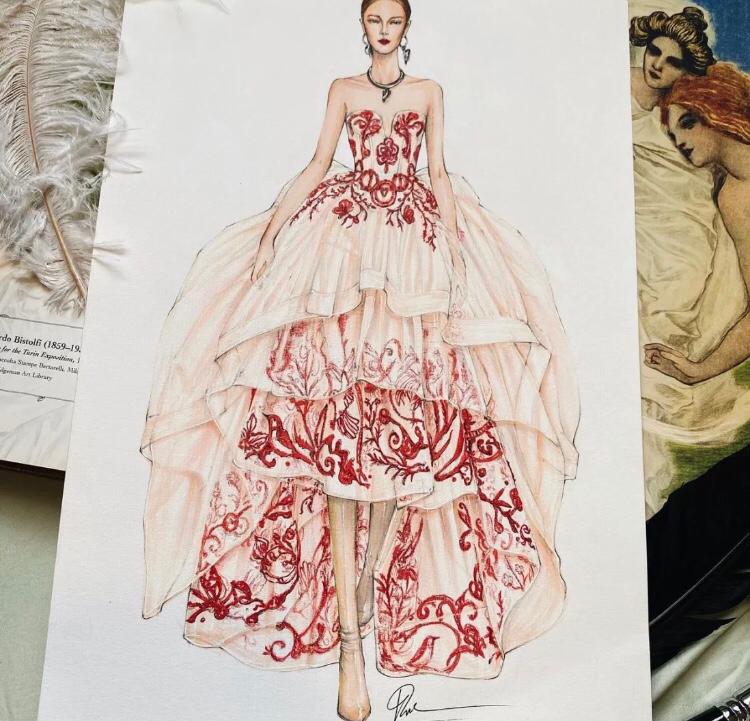 PoplarTerence's tweet photo. I don't think many girls can resist such a dress. Party evening dress. Gentle, generous and temperamental. https://t.co/6WAbLCo4yk