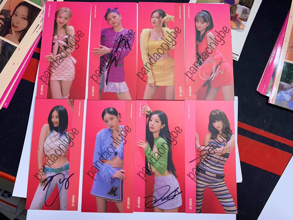 pandaonlybe's tweet photo. My signed pull (๑>ᴗ<๑)
Only missing Chae ╥﹏╥ https://t.co/7xATQwqzAl