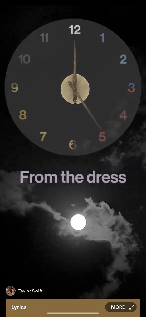 icouldstaylor's tweet photo. GUYS WTH IT SAYS FROM THE DRESS I WORE AT MIDNIGHT LEAVE IT ALL BEHIND ON SPOTIFY !!?!!? #meetmeatmidnight @taylorswift13 @taylornation13 https://t.co/I2qPIFR3ep