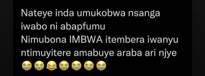 UMU PHILOSOPHER W'UMUSAZI (@uwumusazi) on Twitter photo 