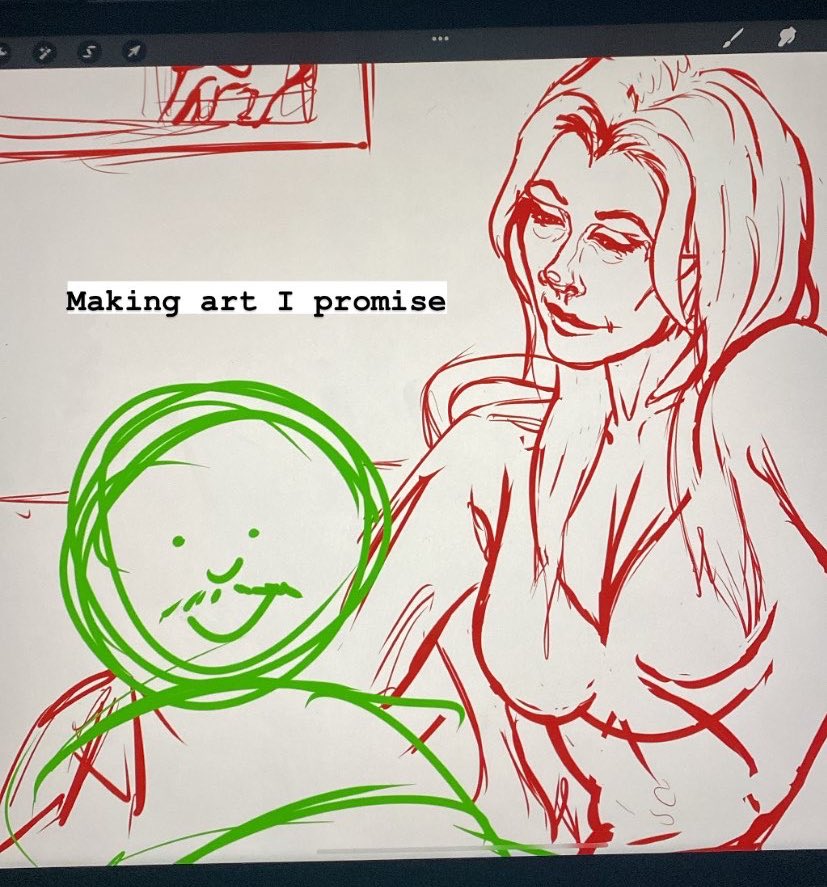 averydaneart's tweet photo. Don’t hmu in my ipad kid era 😤

But fr I invested in an ipad after a summer of saving and all I wanna do is draw I have not been this excited in a long time to do personal stuff :3 https://t.co/HaRNIA9AgE
