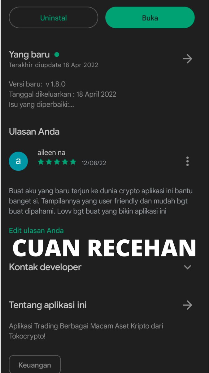 allebssi's tweet photo. Hai guys, aku lagi open member buat join di tim Cuan Recehan. Lumayan freelance dikerjain diwaktu luang. Terus bisa dapet tambahan jajan buat mahasiswa. Jdi kerjanya review apk sama gmaps, atau jenis microjobs kayak gitu. Nah ini bentuk kerjanya kayak gini :) 
#zonauang #zonaba https://t.co/fN6JtsKQ0d