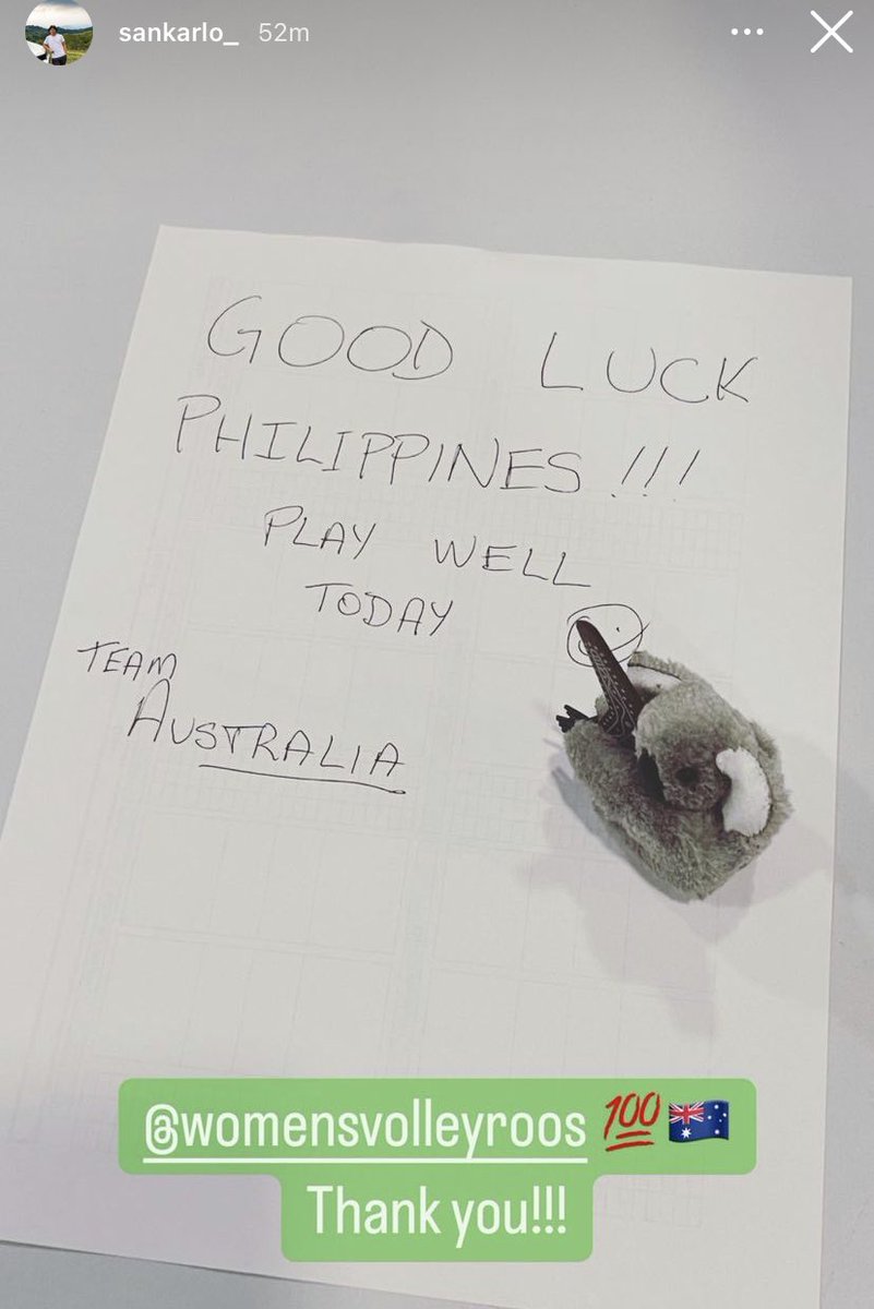 Choy1Lau's tweet photo. Team Australia sooo sweet 🇵🇭🇦🇺♥️ https://t.co/Jbi9UqtUqr