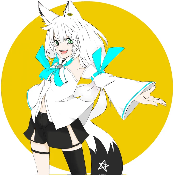 仕事が忙しくなるのでしばらく絵を上げる頻度減ります(ぴえん)お気に入り過去絵#絵まる#かなたーと #絵かゆ#絵フブキ 