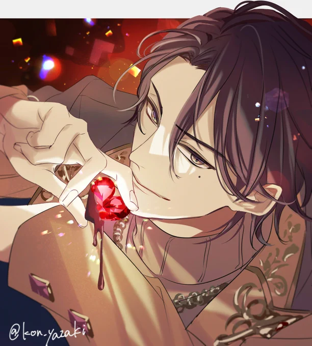 クーヘンが泣き黒子だったことに気づいた(遅セクシーフェロモン出すぎて困る#ゆめくろFA 