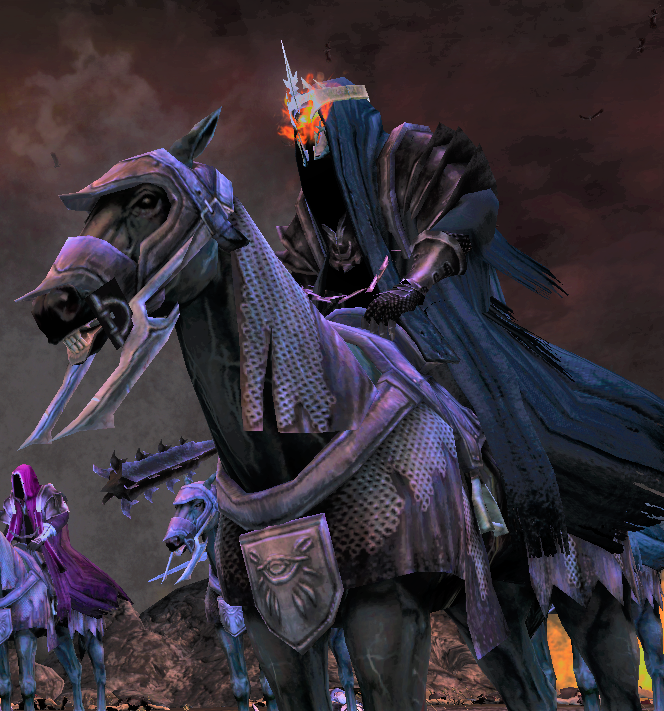 Rider in Black <a href="/lotro/">LOTRO</a> #lotro  #LOTR  #VirtualPhotography #LordOfTheRings