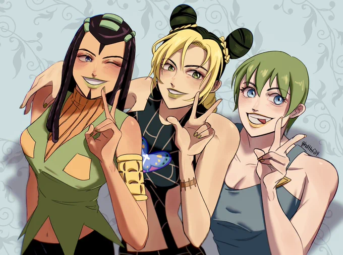 stone ocean trending?! 
