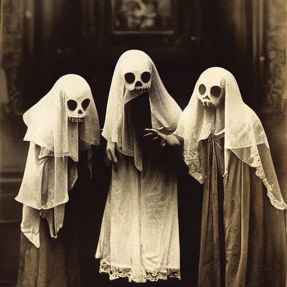 weird_momma_x's tweet photo. I was going to sleep but a new beta dropped 😭🙃😜🎃
#aiart #aiartcommunity #midjourney #ghosts #Halloween #ireallyneedtosleep https://t.co/ogrZPZoZzC