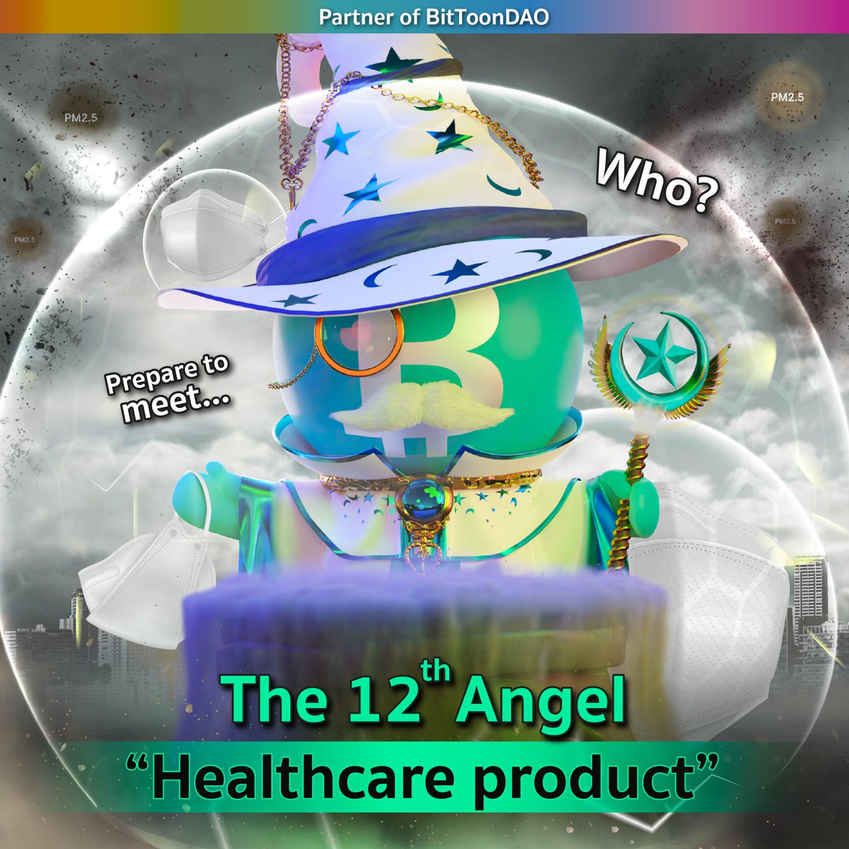 BitToonDAO's tweet photo. #12thAngel for BitToonDAO!
It's really a need in this era, Our Angels of Healthcare product!
The Angel who is not only keeping everyone safe from PM 2.5 dust but also Taking care of people from the dangers of the plague. 😷
#BitToonAngel #HealthcareProduct https://t.co/zRN7Skn6Ty