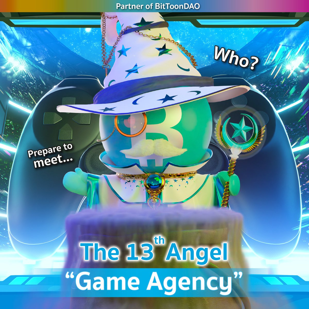 BitToonDAO's tweet photo. #13thAngel for BitToonDAO!
🎮The angel who brings the fun from both domestic and foreign countries for us to enjoy together is The Angel of Game Agency!
This Angel is one behind the success of many famous games 🎳
#BitToonAngel #GameAgency https://t.co/uH8AuLzDIl