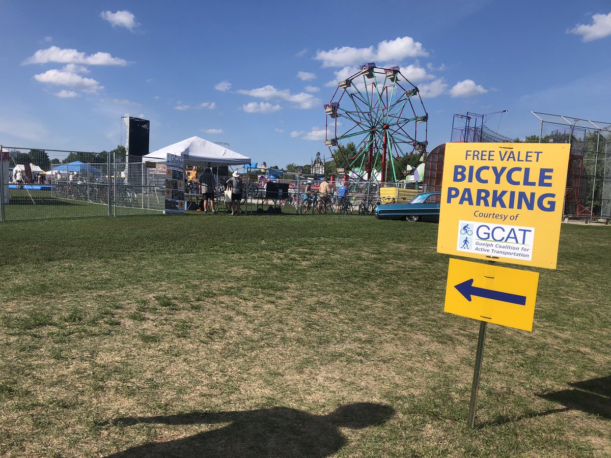 benitavanm's tweet photo. Great to see the bike valet in action at @RibfestGuelph. Thanks GCAT @activeguelph for offering this service again this year! https://t.co/hCJjFLh3Pf