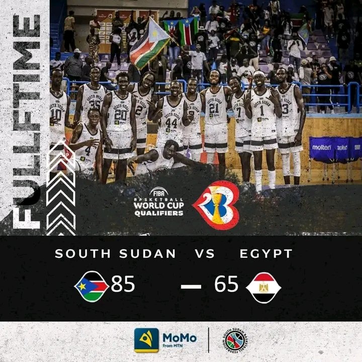 Congratulations bwoys 🇸🇸🏀💪🏿.
#WinForSouthSudan 
#ForTheLand
#SSOT