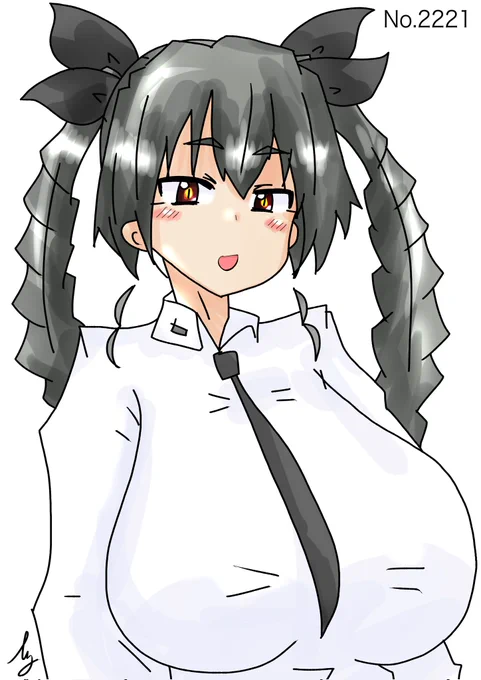 [にっこりアンチョビ]#1日1ドゥーチェ 