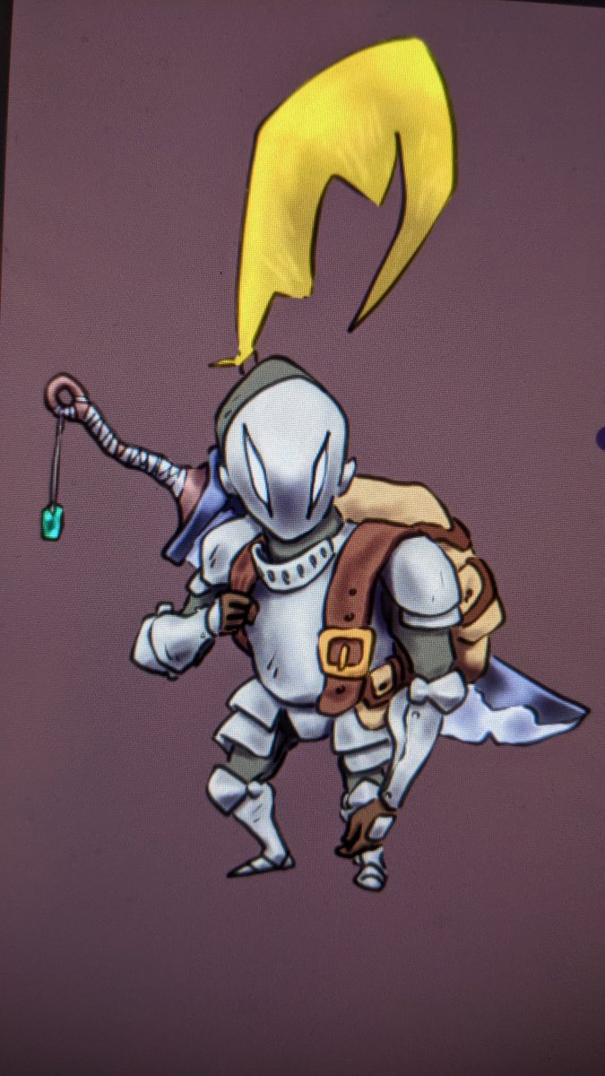 anewskhd's tweet photo. Late night Knight, good night.
#knight #coldiron #CLIPSTUDIOPAINT https://t.co/Xlk1pl3GSC