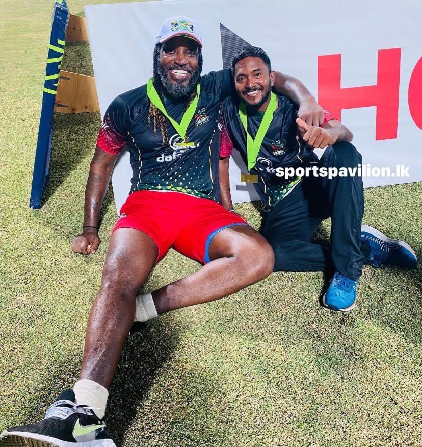 DanuskaAravinda's tweet photo. 🇱🇰 🏏 AKILA DHANANJAYA represents  ST KITTS &amp; NEVIS PATRIOTS WIN THE FIRST EVER 6IXTY !!! 

Final - Akila Dhananjaya 

2 Overs / 15 runs / 1 Wicket 

#sportspavilionlk #6ixty https://t.co/XnwAtt18rN