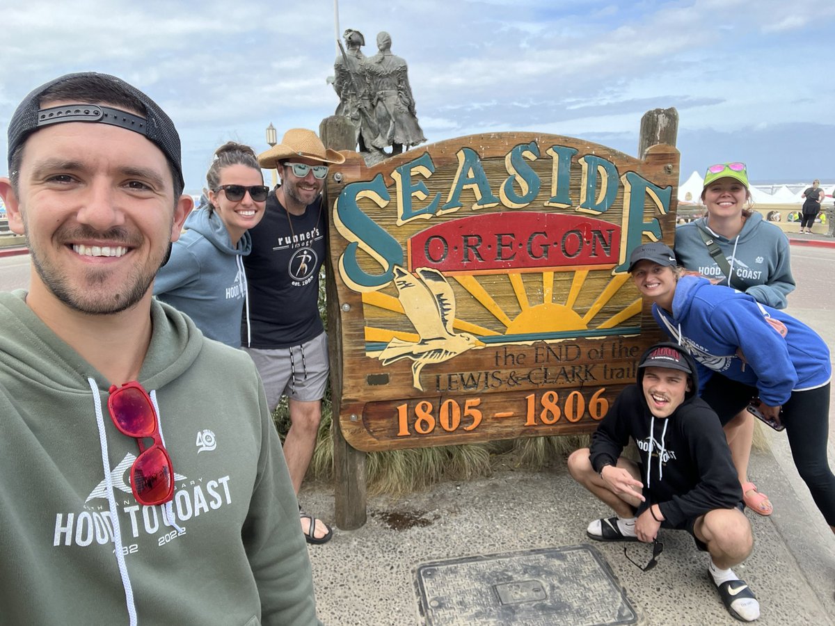 BurmyKnowsBest's tweet photo. Just finished the #HoodToTheCoast relay race yesterday! 198 miles in 32 hours! This will certainly go down as one of my best memories. Thankful for all the volunteers, organizers, as well as a great group of people to run with!
#HTC22 #HTC40 #Running https://t.co/UD8JbzmGUV