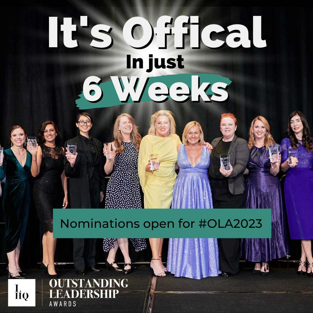 outstandingLHQ's tweet photo. That's right! In just 6 weeks, 2023's Outstanding Leadership Nominations are open. So mark the date on your calendar, 10th of October, so you can submit your fellow deserving colleagues.
#OLA2023 #nominationopen #leadershipawards https://t.co/BkMehhOyPs