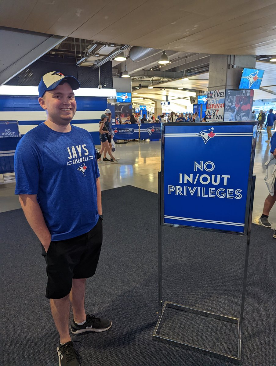 Mike and I outside and at batting practice