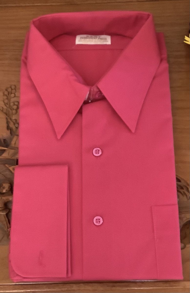 lesleyspence11's tweet photo. Excited to share this item from my #etsy shop: Vintage 1970s Men’s hot pink- fuschia Deadstock dress shirt #frenchcuffs #neverworn #pinkdressshirt #hotpinkmenshirt #Deadstock
Our shop https://t.co/Exrsn1zj0r https://t.co/0MLa3yhCfx https://t.co/SFwvWjHyZK