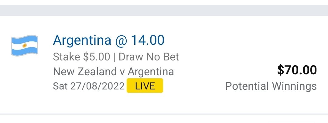 RogerTrumanNZ's tweet photo. @StevenKilfoil @mark_keohane Great. I won $70. Thanks for asking. https://t.co/6TyRZ8RZlK