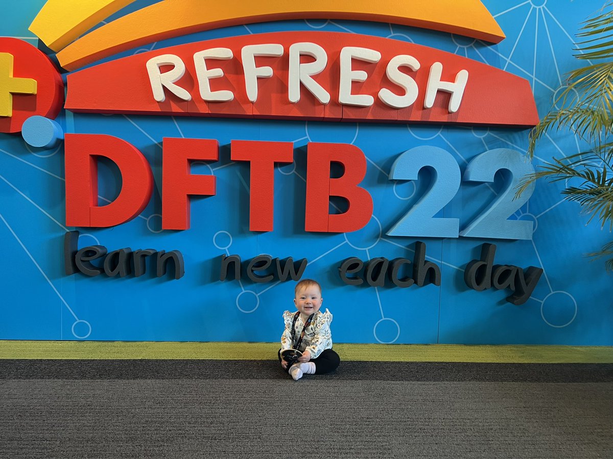 KathrynCharlier's tweet photo. #conferencebaby #DFTB22 https://t.co/0gAHsn0WIz