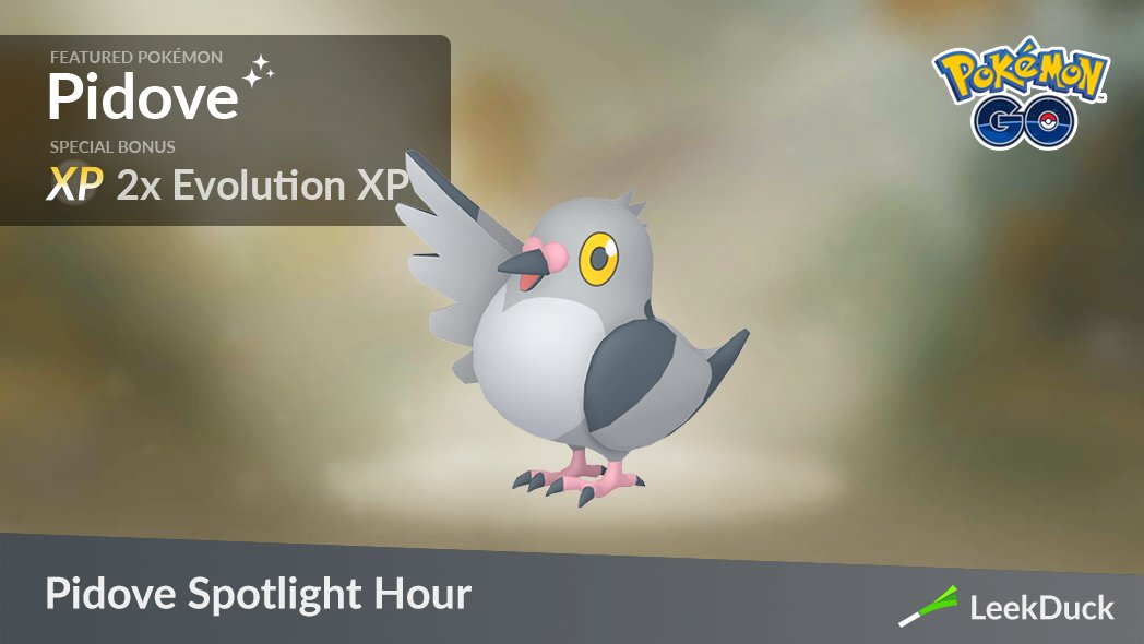 Leek Duck on Twitter "A Pokémon Spotlight Hour is set for Tuesday