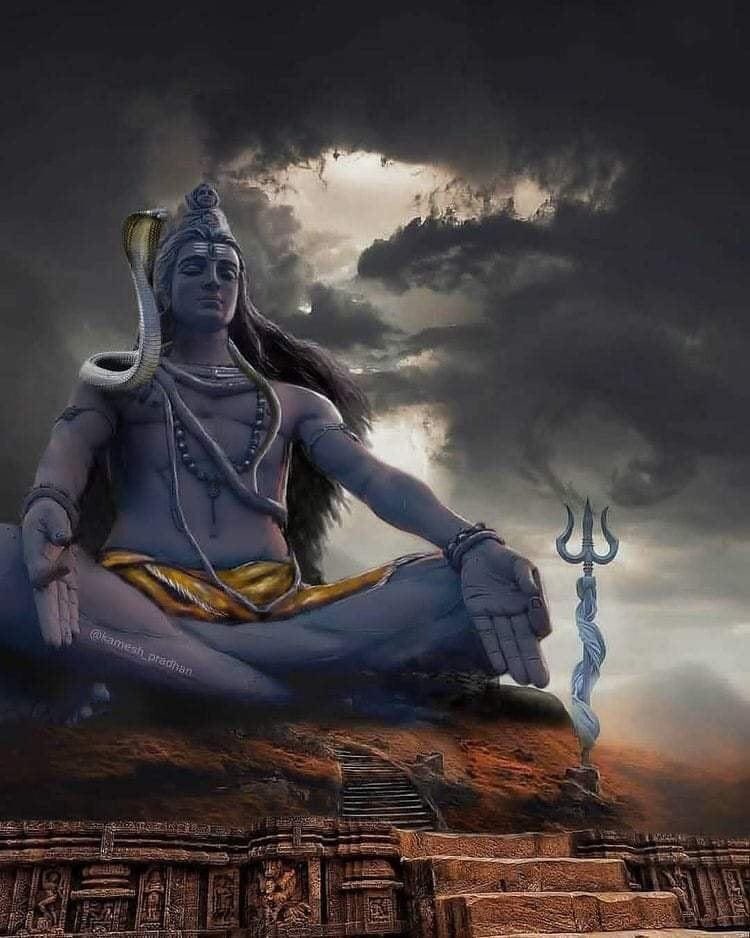 ╭> 🕉🚩 🕉 ╰╮If you have lost ╭╯everything and ╰╮you still have faith ╭╯in #LordShiva , ╰╮that's enough for you ╭╯to start over again !!! 🕉 ╰> #ॐ_नमः_शिवाय 🚩 #हर_हर_महादेव 🙏 #सुप्रभात Lovelyhearts 🌄🌺 Best wishes for a happy monday ... #byपार्थ 💘