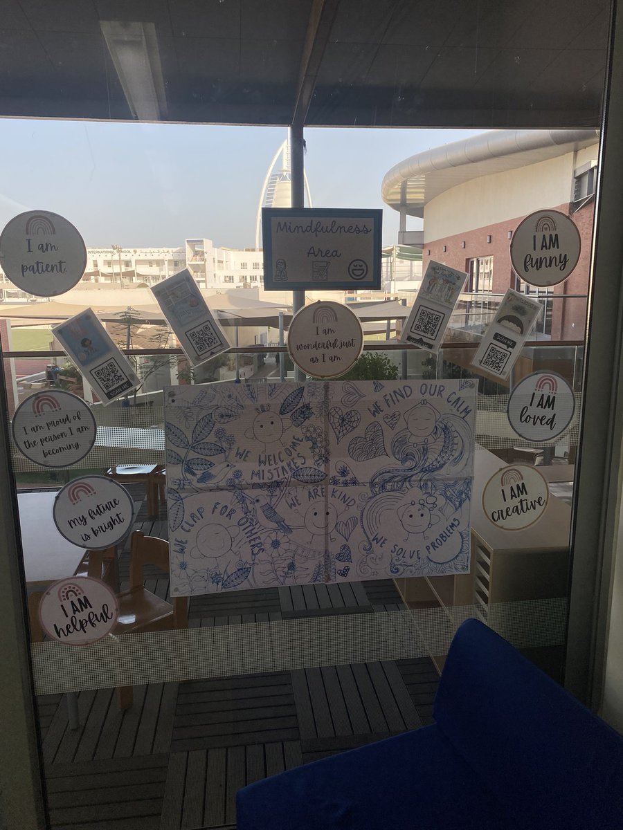 Mindfulness area - thank you <a href="/SherriSamuel_/">Sherri @telldovie</a>