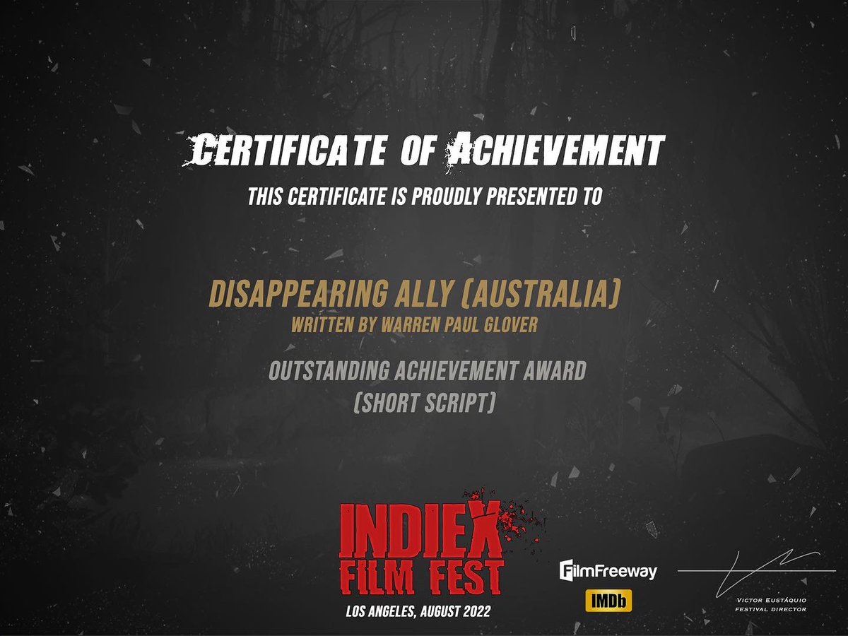 WazMan01's tweet image. ‘Dead Mother’s Numbers’ &amp;amp; ‘Disappearing Ally’ 🎥🎬 #screenplay #screenplays #scriptforsale #scriptsforsale #screenwriter @IndieXFest