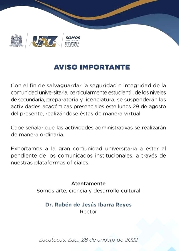 crownopio's tweet photo. Regreso a clases... virtuales

#Zacatecas #Violencia

:( https://t.co/847ABkophL