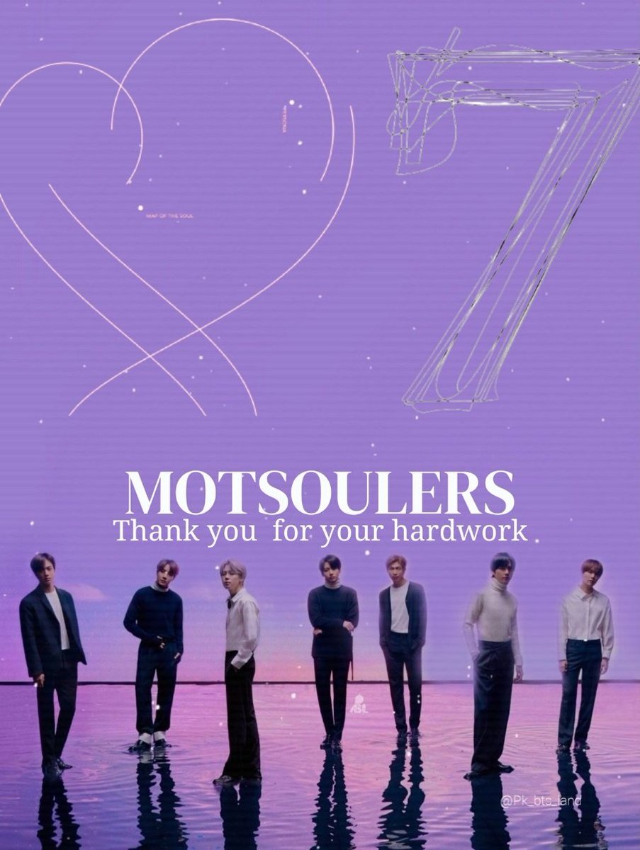 btsvote_crew's tweet photo. To all MOTSoulers, Thank You for joining our Team &amp; for working hard during our Global Streaming Battle! 😘

Y'all are the real MVPs! ✊
#TeamMOTS
#BTSMOTS
#StreamMOTS
BTS GLOBAL DOMINATION 
(@BTS_twt) https://t.co/IRpQOUjFpl