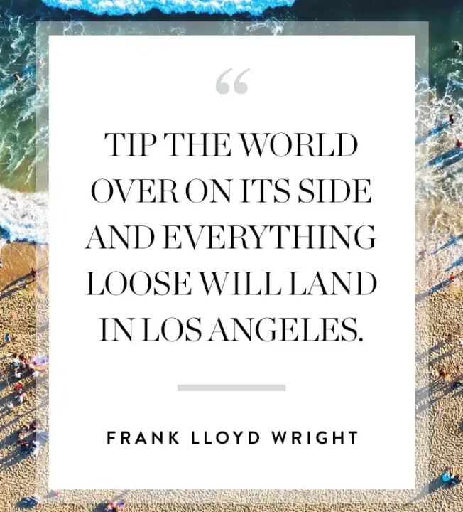 BodegaWest's tweet photo. “Tip the world over on its side and everything loose will land in Los Angeles.” – Frank Lloyd Wright🌎🏢🏣🏨#LAHistory #westlosbodega #wlb #losangeles #california #la #hollywood #love #art #follow #losangeles #quote #tees #shirts #tshirts #franklloydwright #architecture #design https://t.co/wAzsyIIMu3