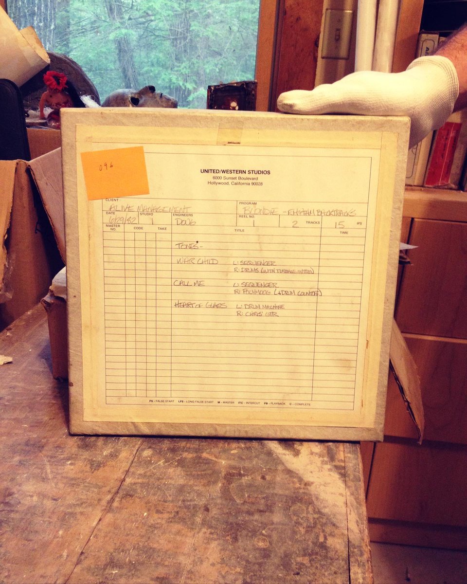 Here are a few pics by @jathompso from our trip to <a href="/chrissteinplays/">Cʜʀɪs Sᴛᴇɪɴ</a> place. Unboxing the <a href="/BlondieOfficial/">Debbie Harry/BLONDIE</a> Archive in reel time <a href="/numerogroup/">numerogroup</a>