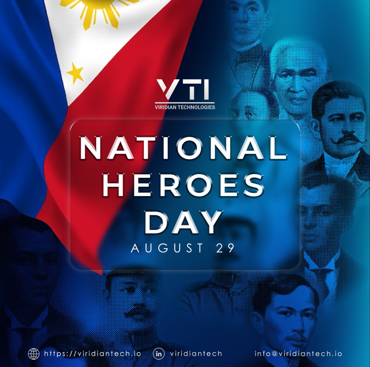 ViridianTech_'s tweet photo. National Heroes day! 🇵🇭 

#PhHeroes #Philippines https://t.co/J6MZNMRi8z