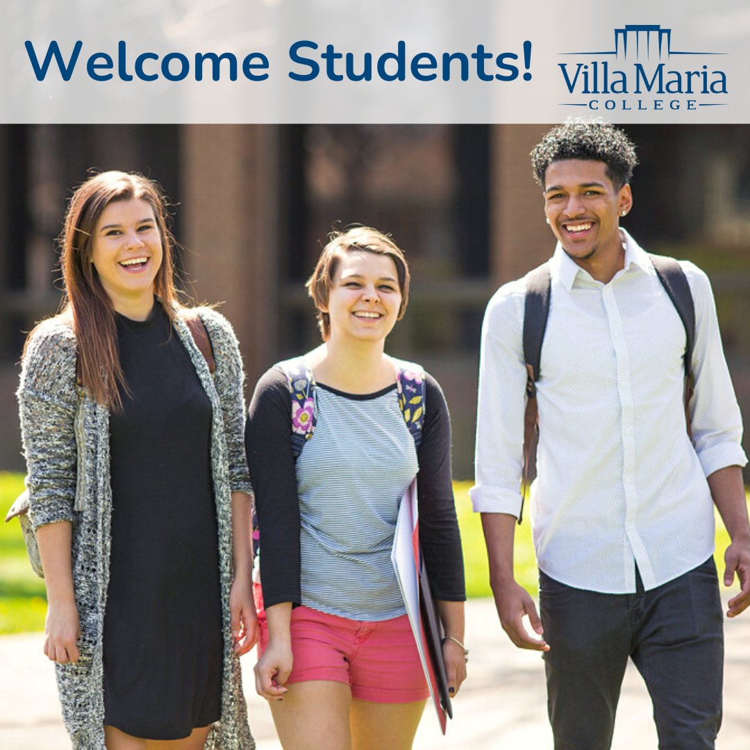 VillaMariaClg's tweet photo. Welcome new & returning students! We are so excited to have you back on campus for the Fall 2022 semester.
The possibilities are endless, see for yourself! https://t.co/qYlPeP4TVo
#FallSemester #VillaMaria #SeeForYourself #CollegeSemester https://t.co/g4TkCyWfMs