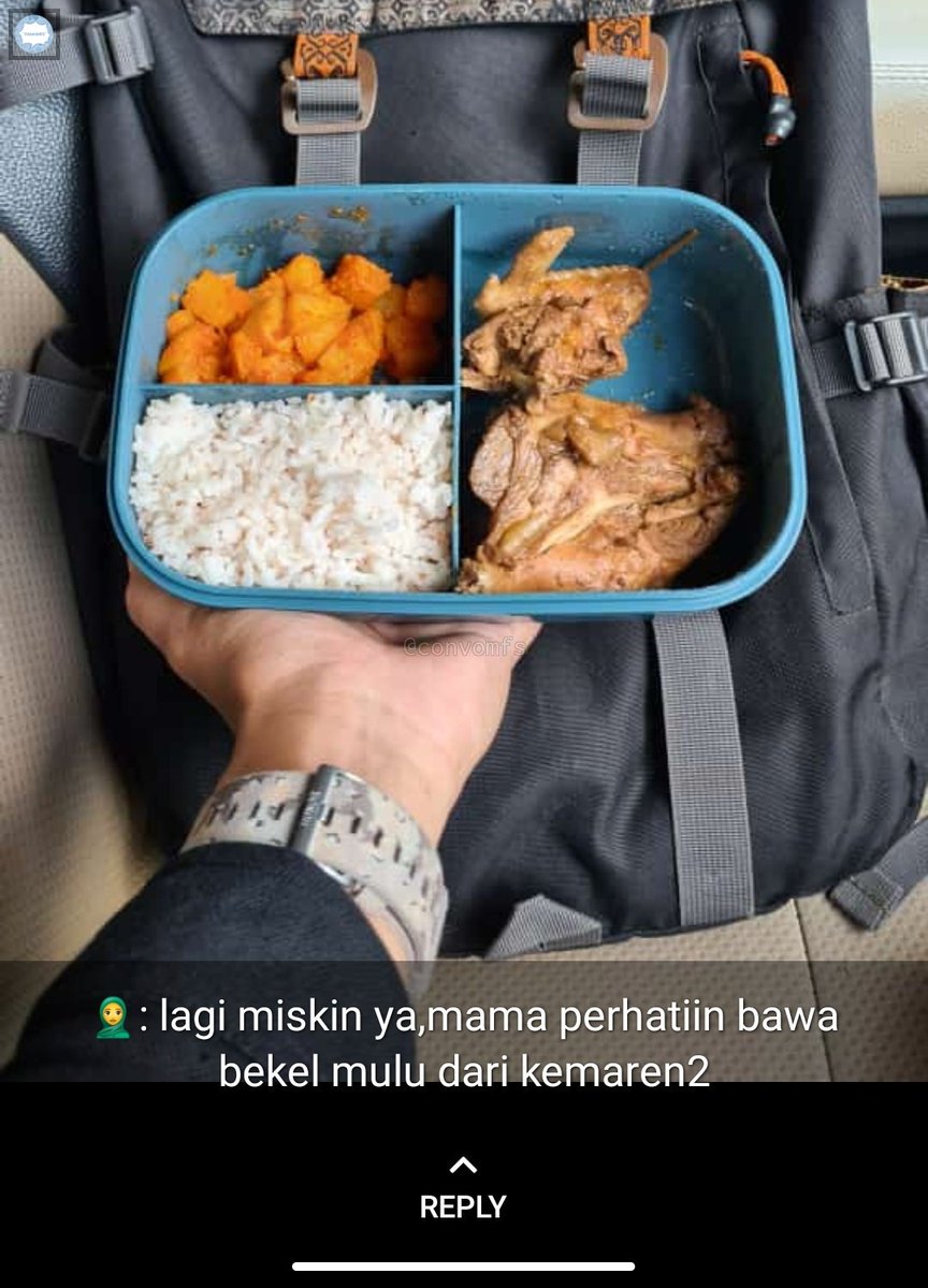 convomfs's tweet photo. 🤍 sw temen sender WKKWKWW 😭

disuruh bawa bekel biar hemat ❌
dikatain kalo bawa bekel ✅😭 https://t.co/koX5i7tbjU